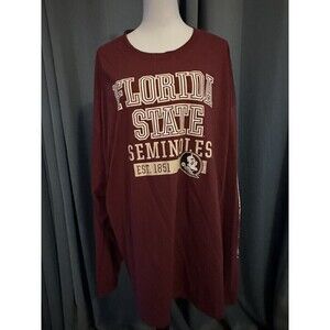Vintage FL Florida State Seminoles FSU Long Sleeve T-Shirt Men’s 3XL